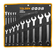 Набор комбинированных ключей TOLSEN TT15889 6-32 мм, 14 пр.