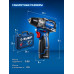 Дрель-шуруповерт аккумуляторная ЗУБР DB-121-22F КОМПАКТ #4 (LED фонарь, 2 АКБ, кейс)