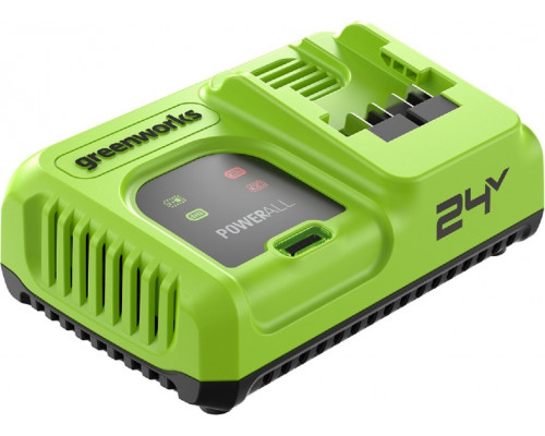 Зарядное устройство для аккумуляторов GREENWORKS 2958707 ультрабыстрое 24V, 8А