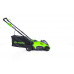 Газонокосилка аккумуляторная GREENWORKS GD40LM16X 40V, бесщеточная, без АКБ и ЗУ 2517907