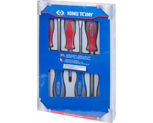 Набор отверток KING TONY 30206МР 6 предметов 30206MR