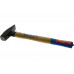Молоток слесарный СОЮЗ 1010-53-WD0500C 500г, кованый боек, дерев. рукоятка