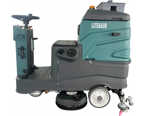 Машина поломоечная VinnerMyer LiTE660R-L100 с местом оператора, Li-Ion 100 Ач
