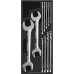 Тележка инструментальная WORKPRO WP285002B, 7 ящиков с 9 ложементами