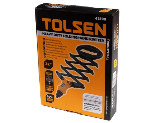 Клепальник TOLSEN TT43100 2,4-6,4 мм, 