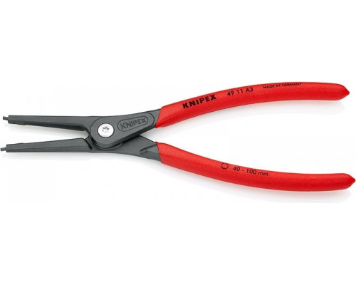 Щипцы KNIPEX KN-4911A4SB прецизионные для внешних стопорных колец