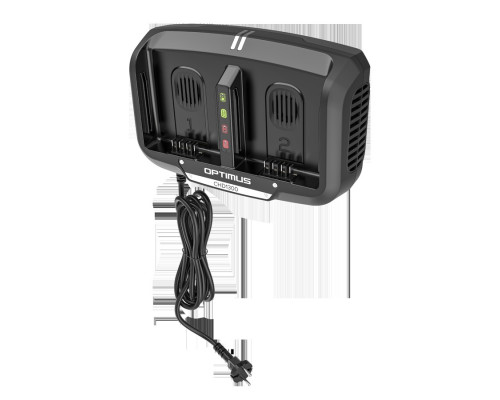 Зарядное устройство для аккумуляторов GREENWORKS 2960507 ультрабыстрое двух портовое 82V