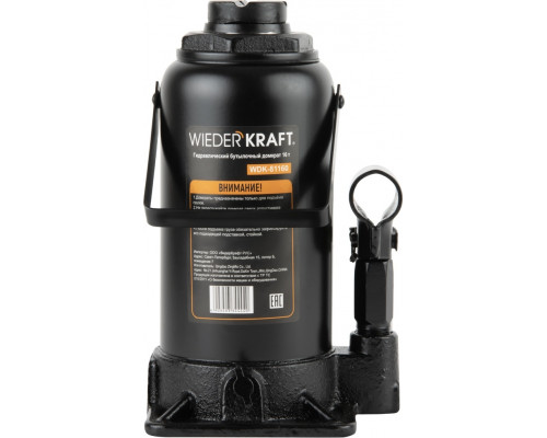 Домкрат бутылочный WiederKraft WDK-81160 16 т