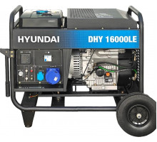 Электростанция дизельная с воздушным охлаждением HYUNDAI DHY 16000LE открытая