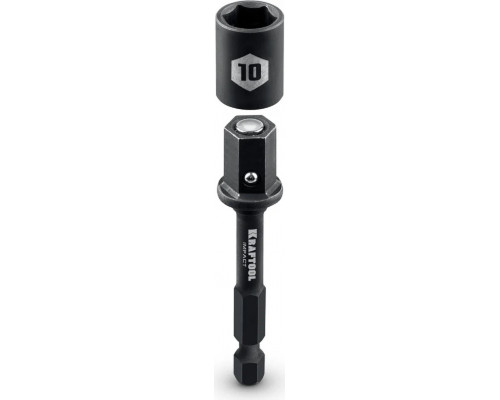 Магнитная насадка KRAFTOOL CLEAN “Nut driver”, 10 мм 26371-10