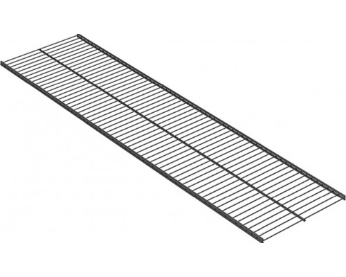 Полка ПРАКТИК HOME GSh120х30 сетчатая, графит