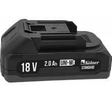 Аккумулятор Kolner KB 18-2ST-01 18B UNI-M STANDART, 2.0Ач 8080118005