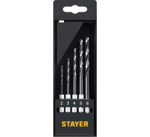Набор сверл по металлу STAYER 29603-H5 HEX-1/4