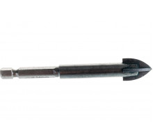 Сверло по стеклу и керамике STAYER 14 х 90мм PROFI 4х кромка, HEX 1/4 2985-14_z01