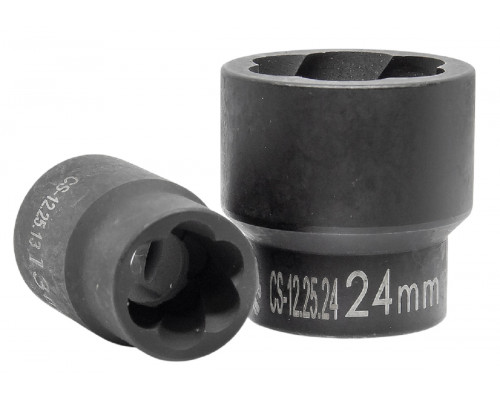Головка для поврежденного крепежа STANKO CS-12.25.21 1/2", 21 мм, короткая спиральная