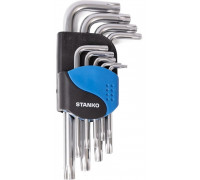 Набор ключей TORX STANKO CS11129S угловых коротких 9шт.