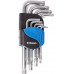 Набор угловых коротких ключей TORX STANKO CS11129S, 9 шт.