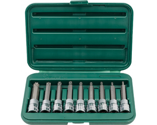 Набор головок 1/2" HANS 46024-49 TORX T20-60 100 мм, 9 предметов
