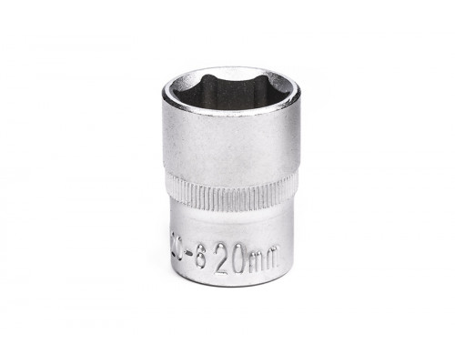Головка 6-гранная короткая 20 мм с посадкой 1/2" STANKO CS-12.10.20-6