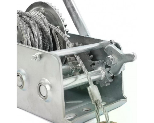 Лебедка барабанная ручная PATRIOT WH 1100 B, 1100 кг, трос 8 м