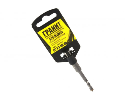 Бур SDS-plus ГРАНИТ Quadro-X 6,0х110/50 446110