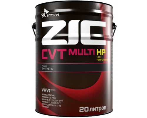 Масло трансмиссионное ZIC CVT Multi HP 20 л 192694