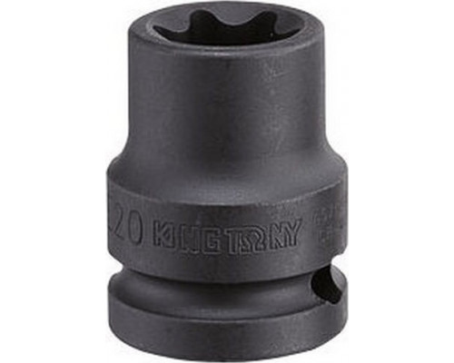 Ударная торцевая головка TORX Е-стандарт KING TONY 657524M 3/4", E24, L=56 мм