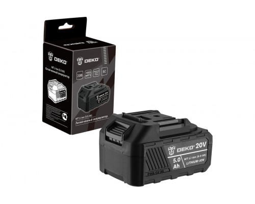 Аккумуляторная батарея DEKO 20V 5.0Ah Li-ion 084-1063 084-1063