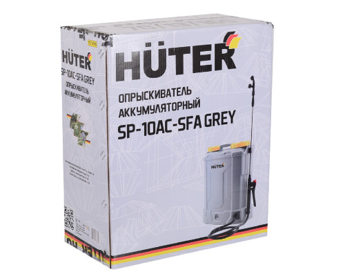 Опрыскиватель аккумуляторный HUTER SP-10AC-SFA Grey 70/13/165