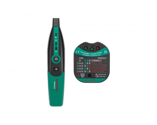 Тестер розеток MASTECH 13-1266 с детектором автоматов MS5902RTD