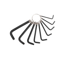 Набор ключей шестигранных Kranz KR-12-5203 TORX T10-T50, CrV, 9 шт., на кольце