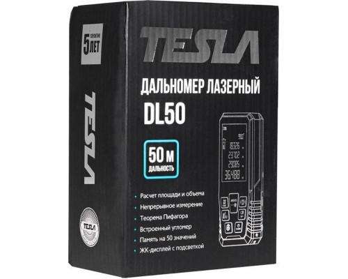 Лазерный дальномер TESLA DL50 216-057