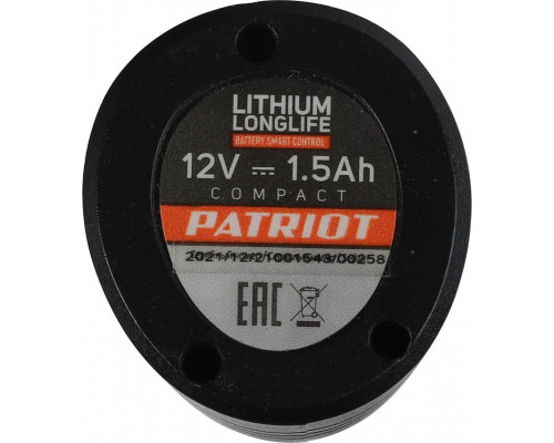 Аккумулятор PATRIOT PB BR 104 180201107