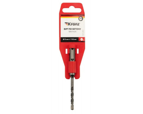 Бур SDS-plus Kranz KR-91-0005 по бетону 5x110x50мм
