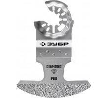 Полотно ЗУБР DIAMOND 70x1.6 мм с алмазным зерном Р60 15585-70-1.6