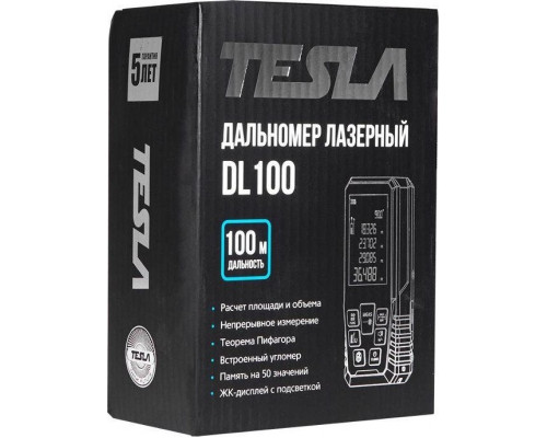 Лазерный дальномер TESLA DL100 216-056