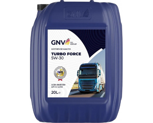 Масло моторное GNV Turbo Force 5W30 20 л GTF1011478014510530020