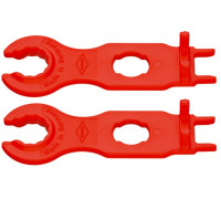 Набор монтажных инструментов KNIPEX KN-9749662 для штекеров Solar MC4 (Multi-Contact), 2 предм.