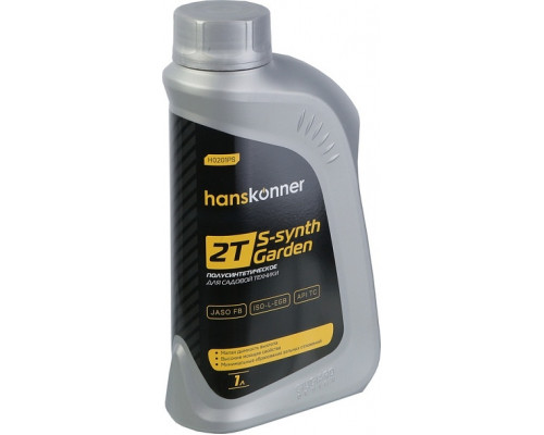 Масло для 2-тактных двигателей HANSKONNER красное 1л H0201PS