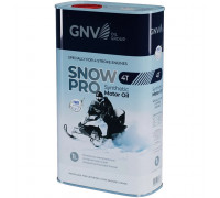 Масло для снегоходов GNV SNOW PRO 4T 1 л, синтетическое (металл. канистра) GSP4T121116201654040001
