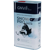 Масло для снегоходов GNV SNOW PRO 4T 1 л, синтетическое (металл. канистра) GSP4T121116201654040001
