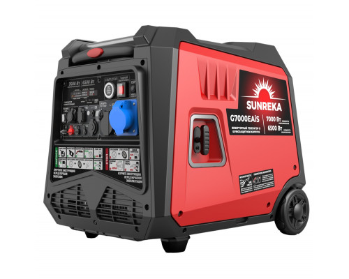 Генератор бензиновый SUNREKA G7000EAiS инверторный 211038