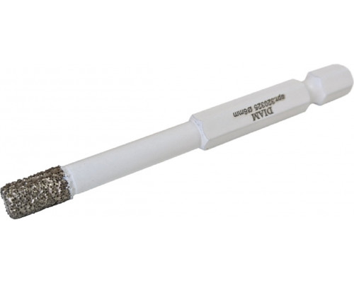 Сверло алмазное DIAM 6x35x1/4 HEX-E Extra Line V-TECH (в спекание) 320325