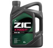 Масло моторное ZIC X7000 5W30 6 л 172605