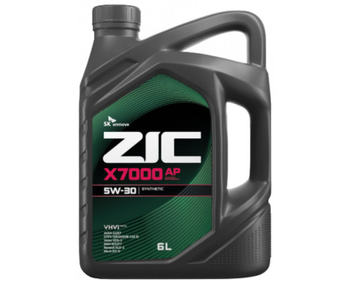 Масло моторное ZIC X7000 5W30 6 л 172605