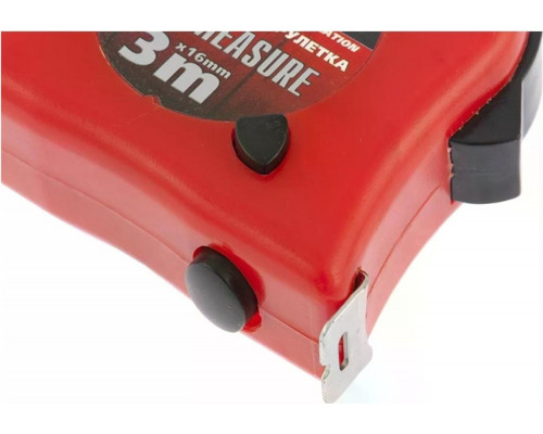 Рулетка MATRIX 31052 Double Fixation, 3 м х 16 мм