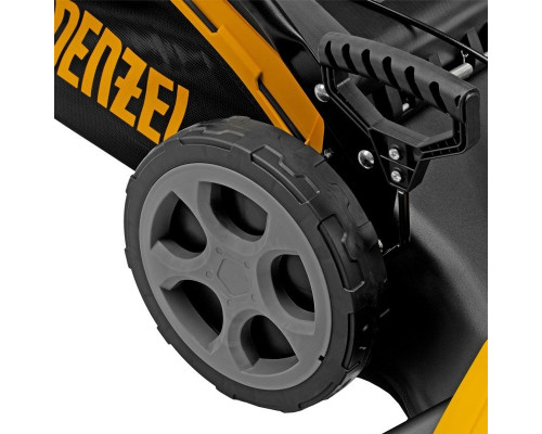 Газонокосилка бензиновая Denzel GLR-510SP-ZS с приводом, 51 см, травосборник 65 л
