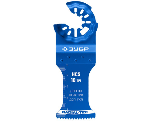 Полотно пильное ЗУБР HCS 35x50 мм, 18TPI чистый рез 15571-35-50