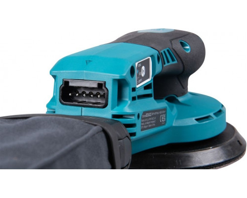 Виброшлифмашина эксцентриковая аккумуляторная MAKITA BO004CGZ с выносным аккумулятором