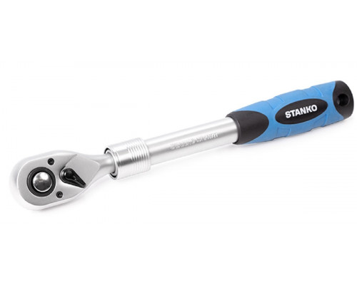 Трещотка STANKO CST126072T телескопическая 72 зуба 1/2 дюйма